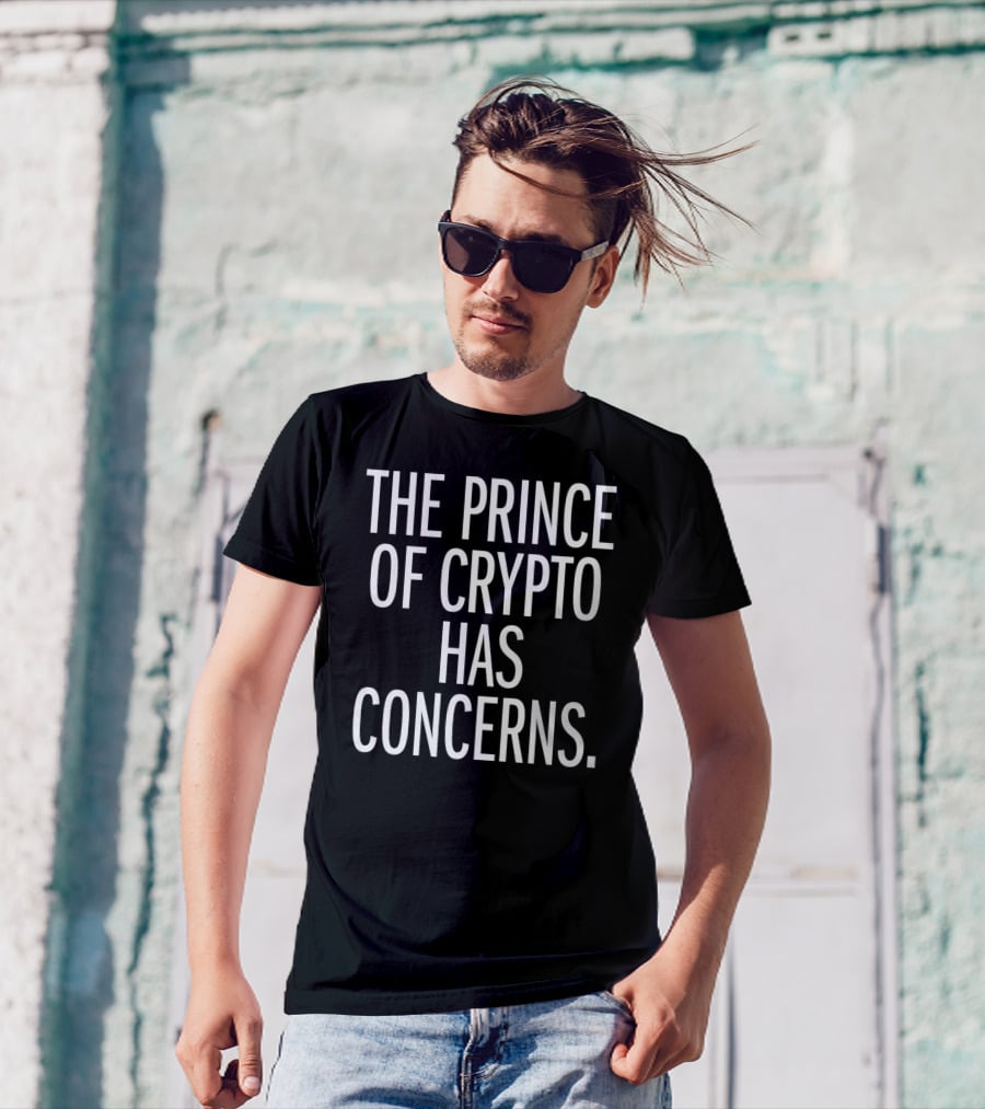 VitalikButerin The Prince Of Crypto Has Concerns T-Shirt