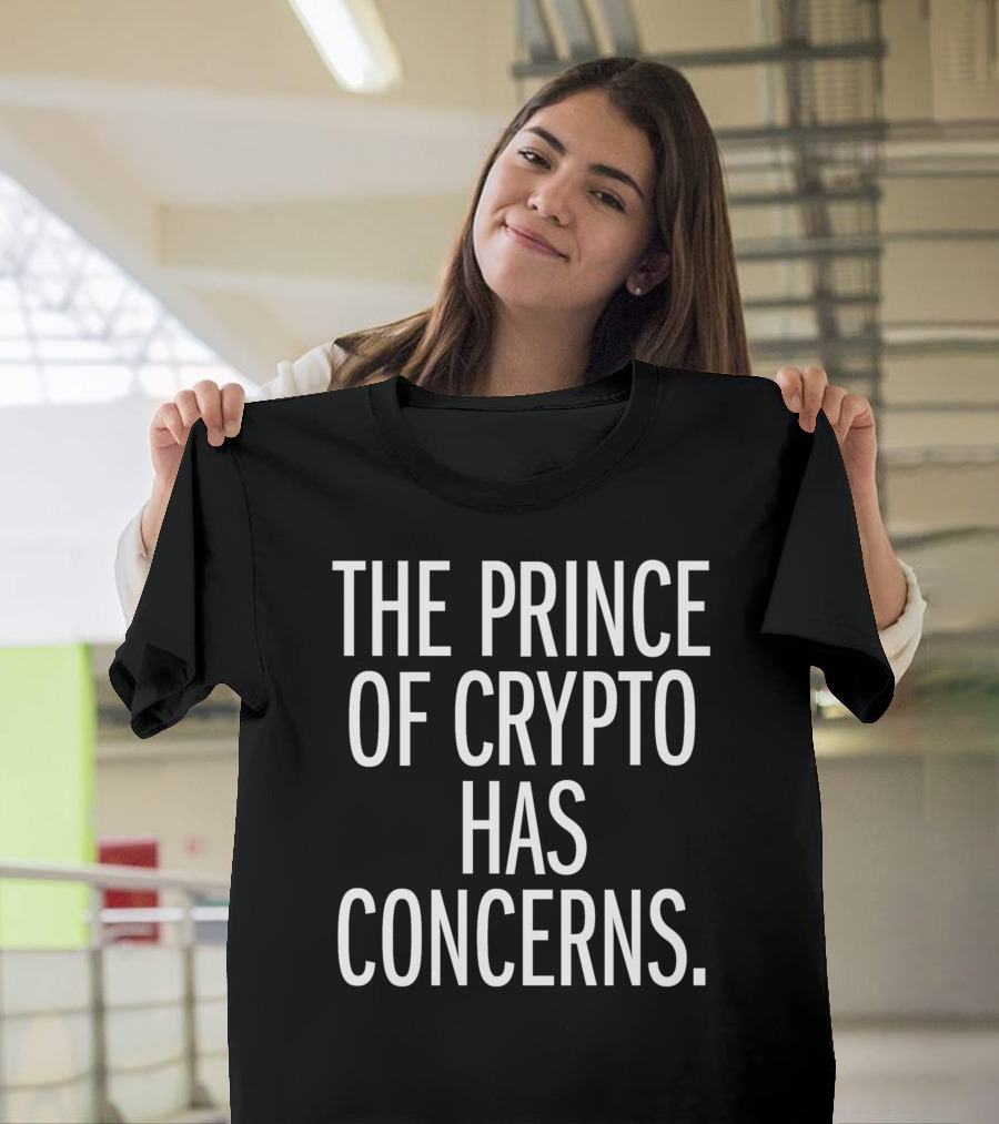 VitalikButerin The Prince Of Crypto Has Concerns T-Shirt