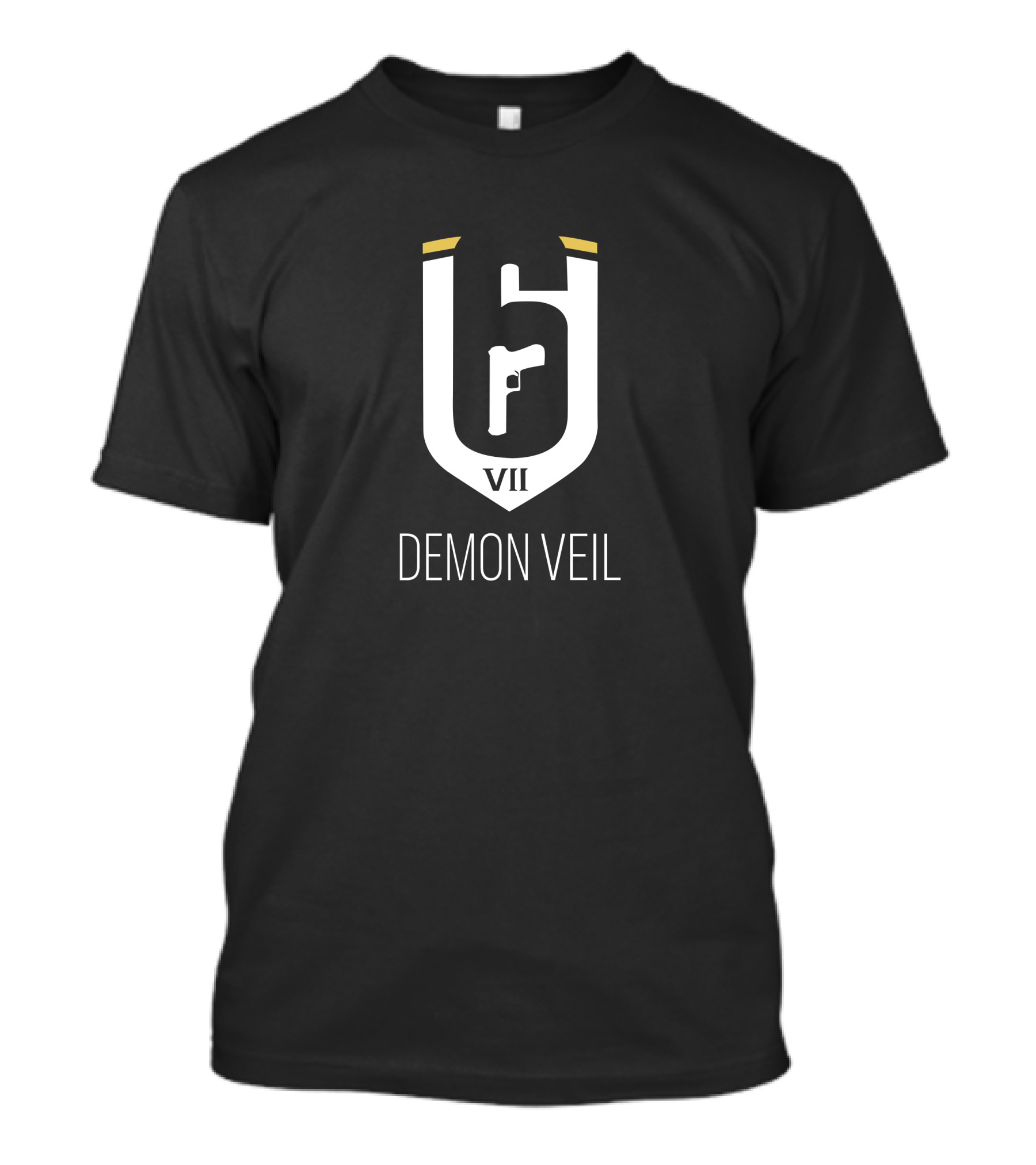 Ubisoft Rainbow Six Siege Demon Veil VII Badge T-Shirt