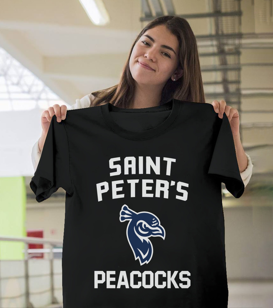 Saint Peter's Peacocks Eli Manning T-Shirt