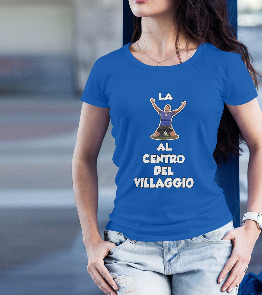 La Al Centro Del Villaggio Skysport Iconic Soccer T-Shirt