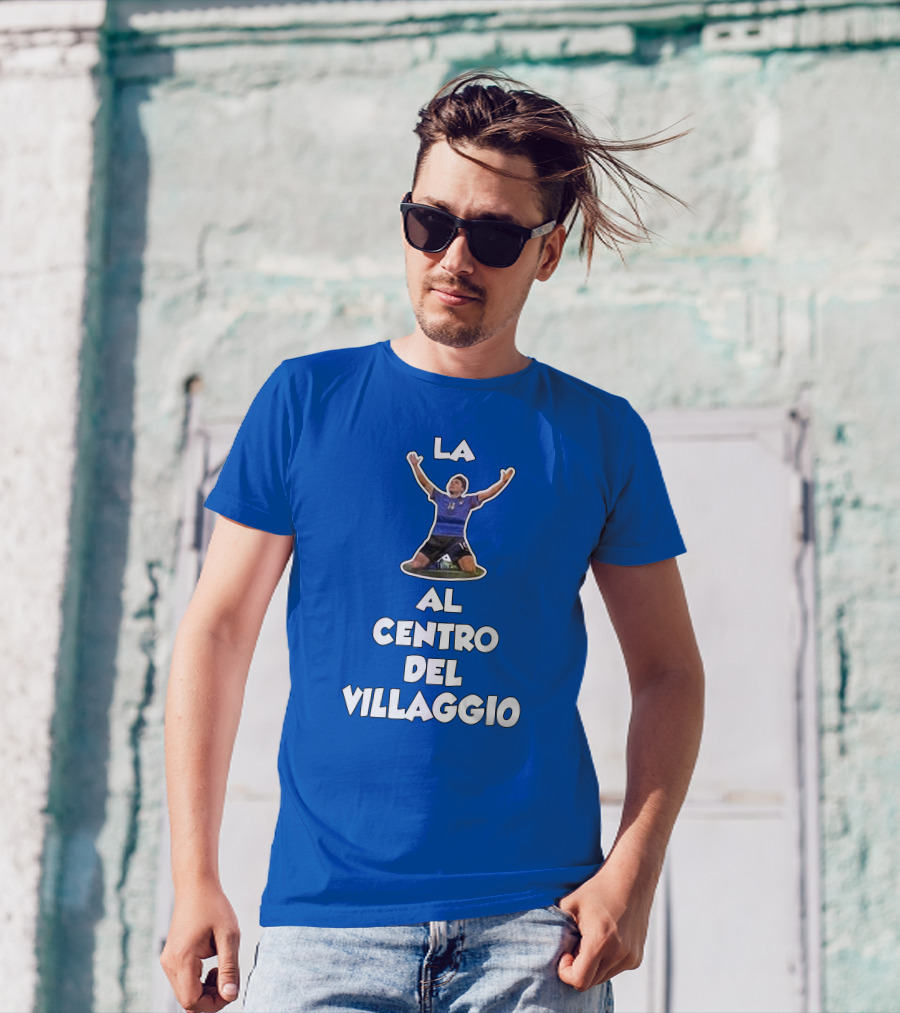 La Al Centro Del Villaggio Skysport Iconic Soccer T-Shirt