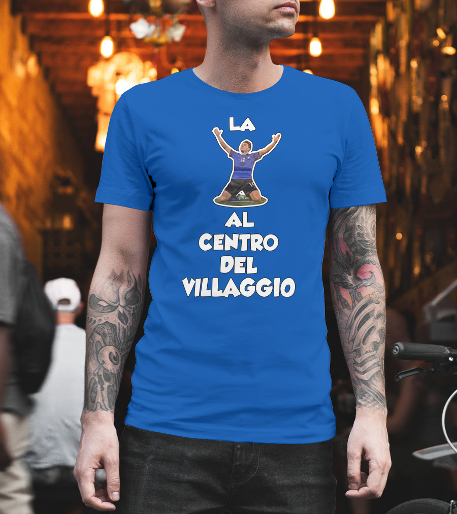 La Al Centro Del Villaggio Skysport Iconic Soccer T-Shirt