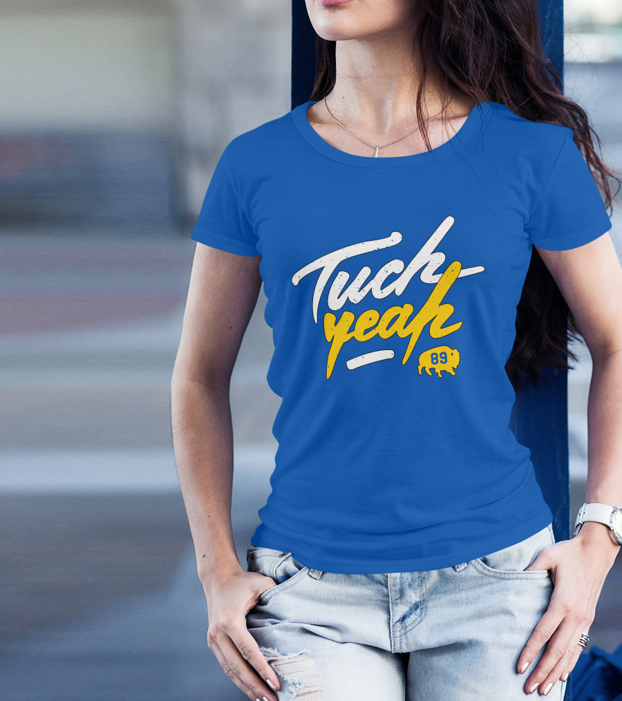 Tuch Yeah 89 Buffalo Blue And Gold T-Shirt