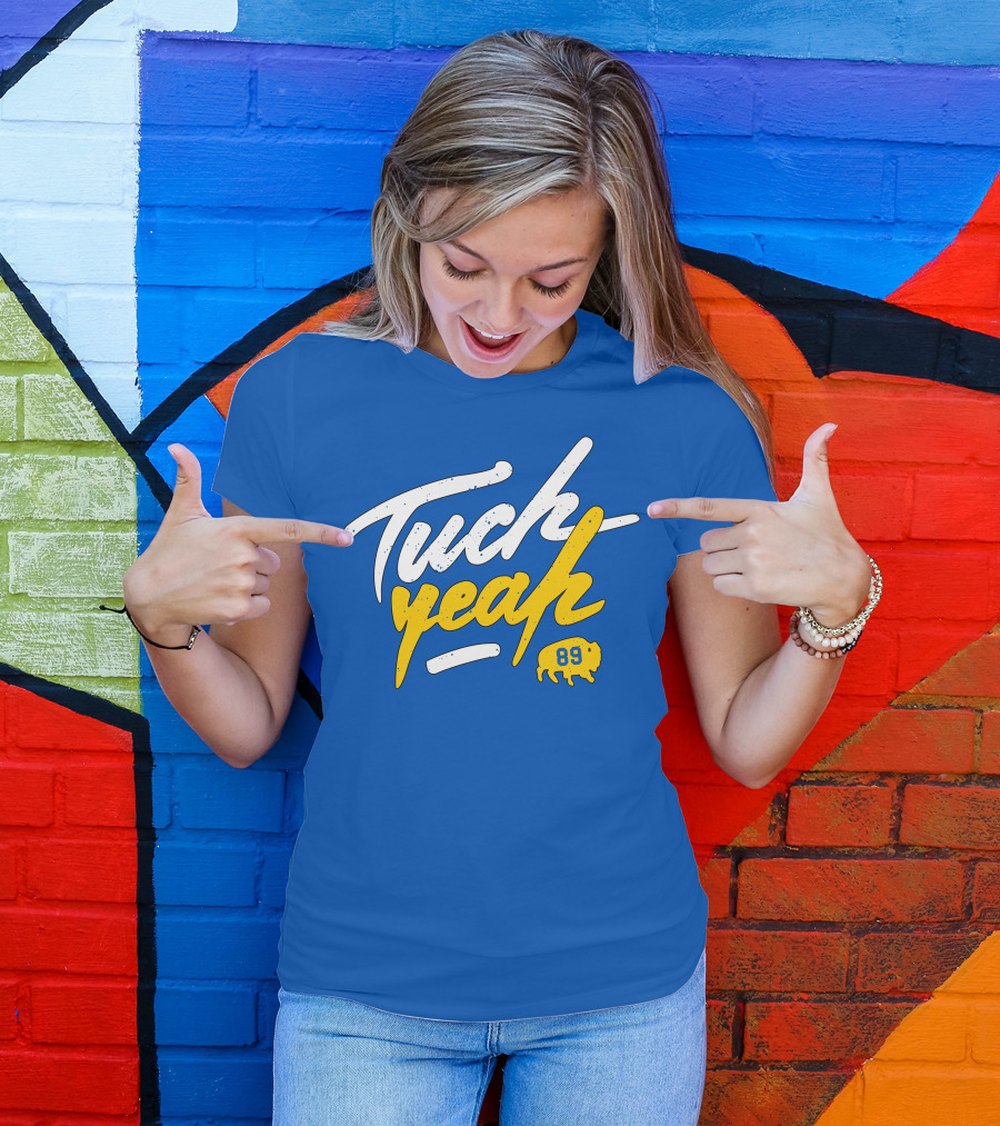 Tuch Yeah 89 Buffalo Blue And Gold T-Shirt