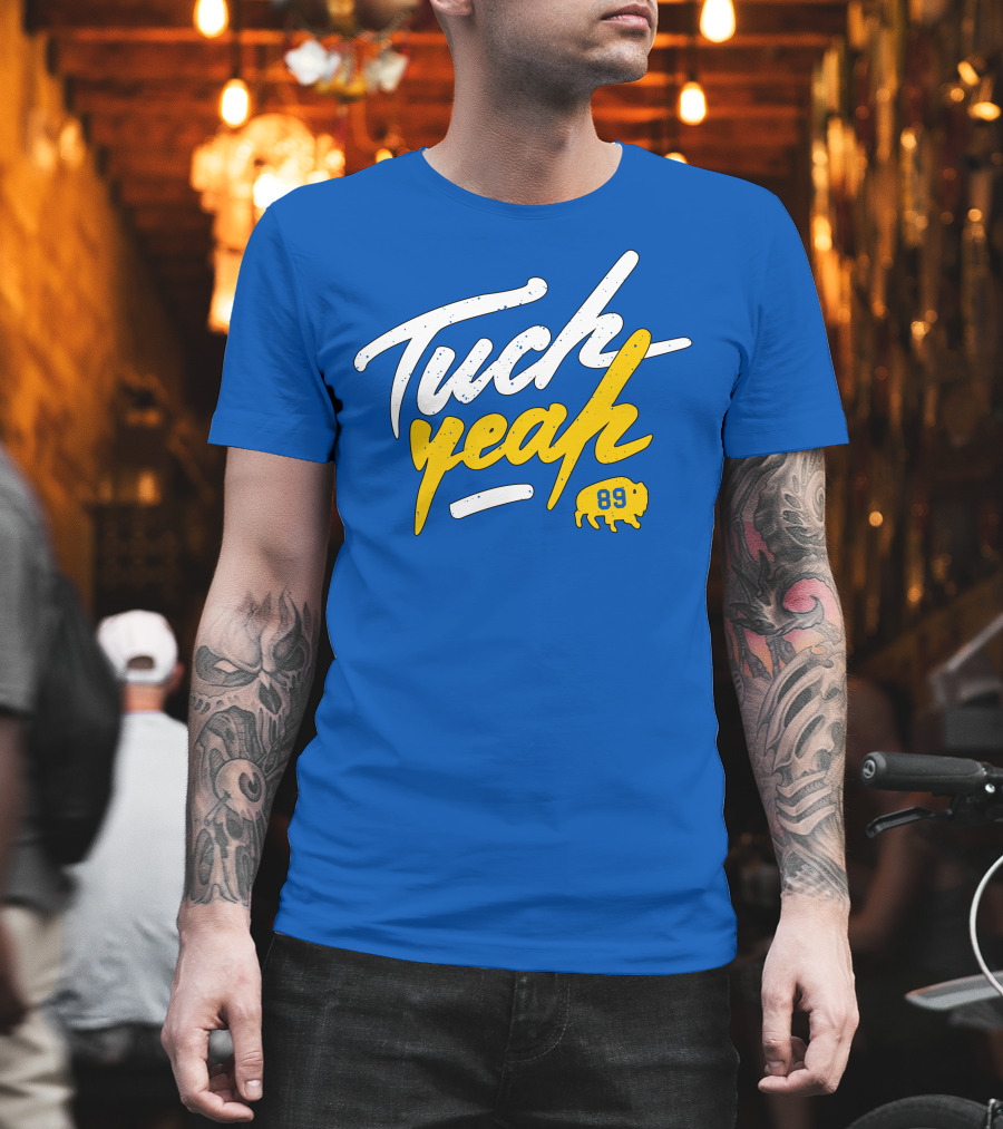 Tuch Yeah 89 Buffalo Blue And Gold T-Shirt