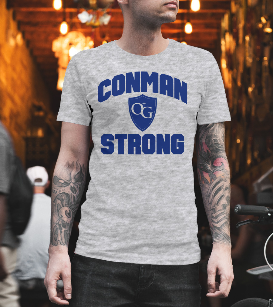 CONMAN OG STRONG Shield Emblem T-Shirt