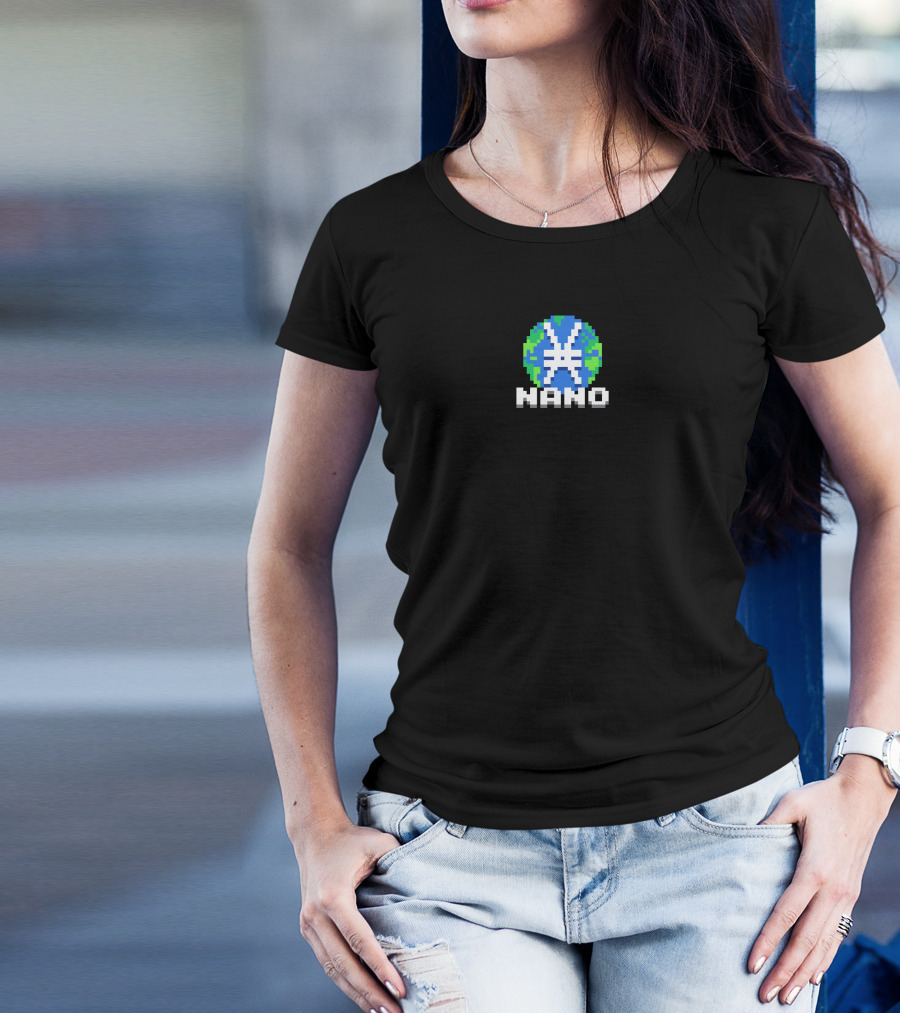 NANO Pixel Earth T-Shirt