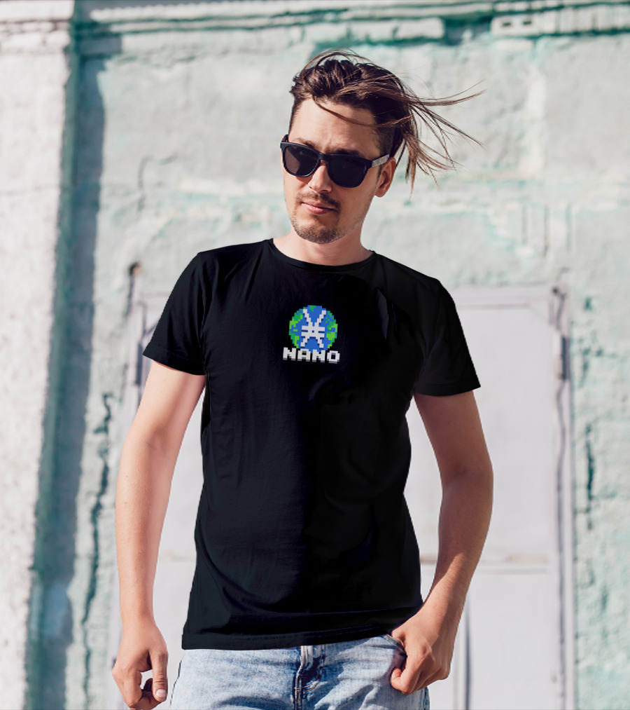 NANO Pixel Earth T-Shirt