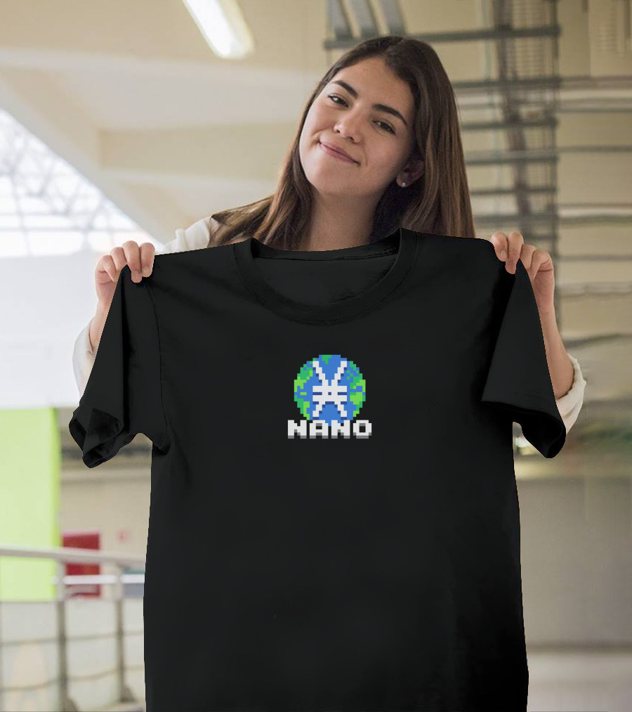 NANO Pixel Earth T-Shirt