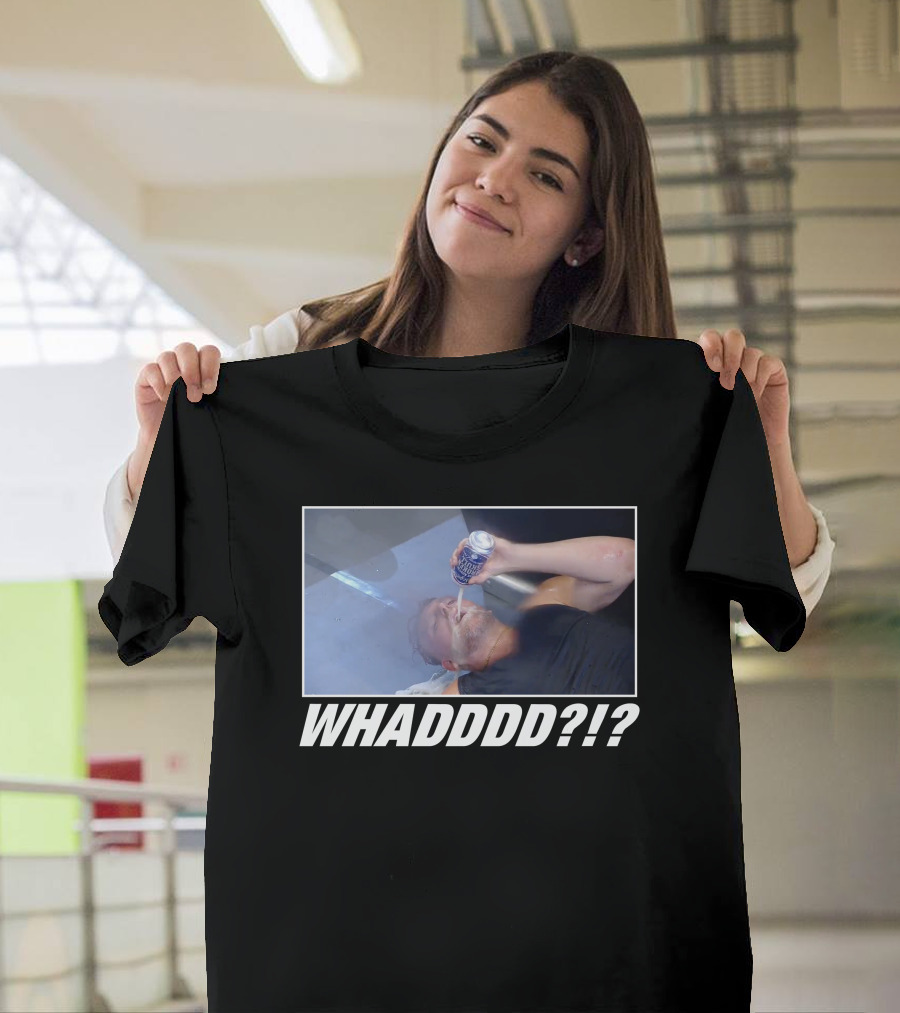 WHADDDD?? Cream Spray Moment T-Shirt