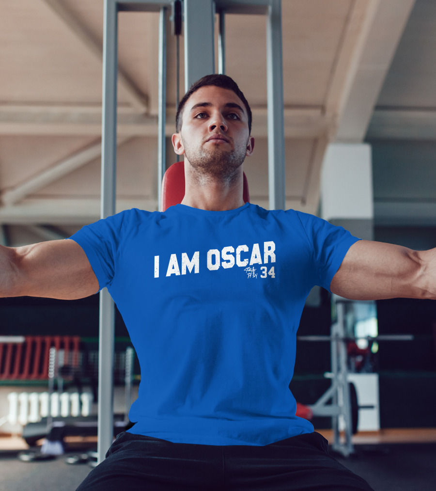 I Am Oscar Ha Se Wo 34 Royal T-Shirt