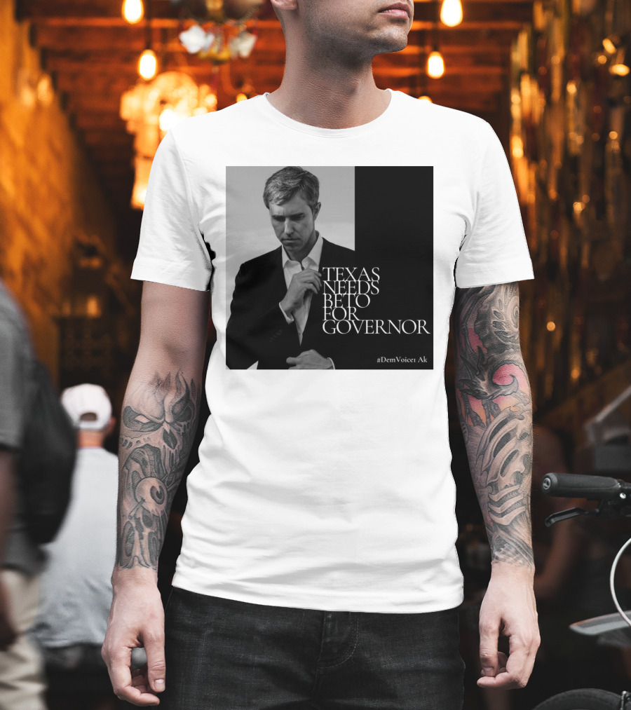 Texas Needs Beto For Governor #DemVoice1 Ak T-Shirt