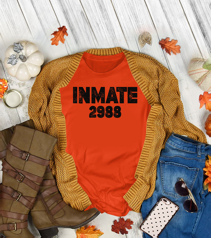 Inmate 2988 Boogie2988 Prison Number T-Shirt