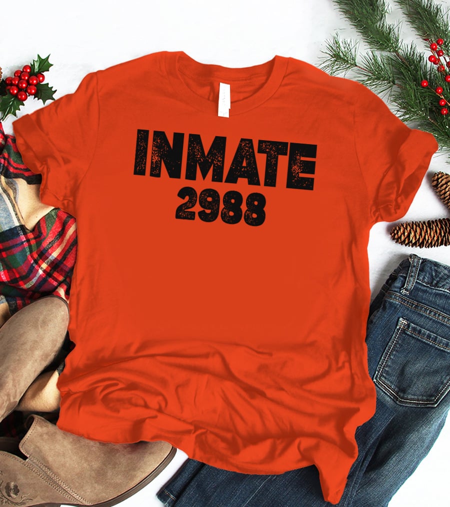 Inmate 2988 Boogie2988 Prison Number T-Shirt