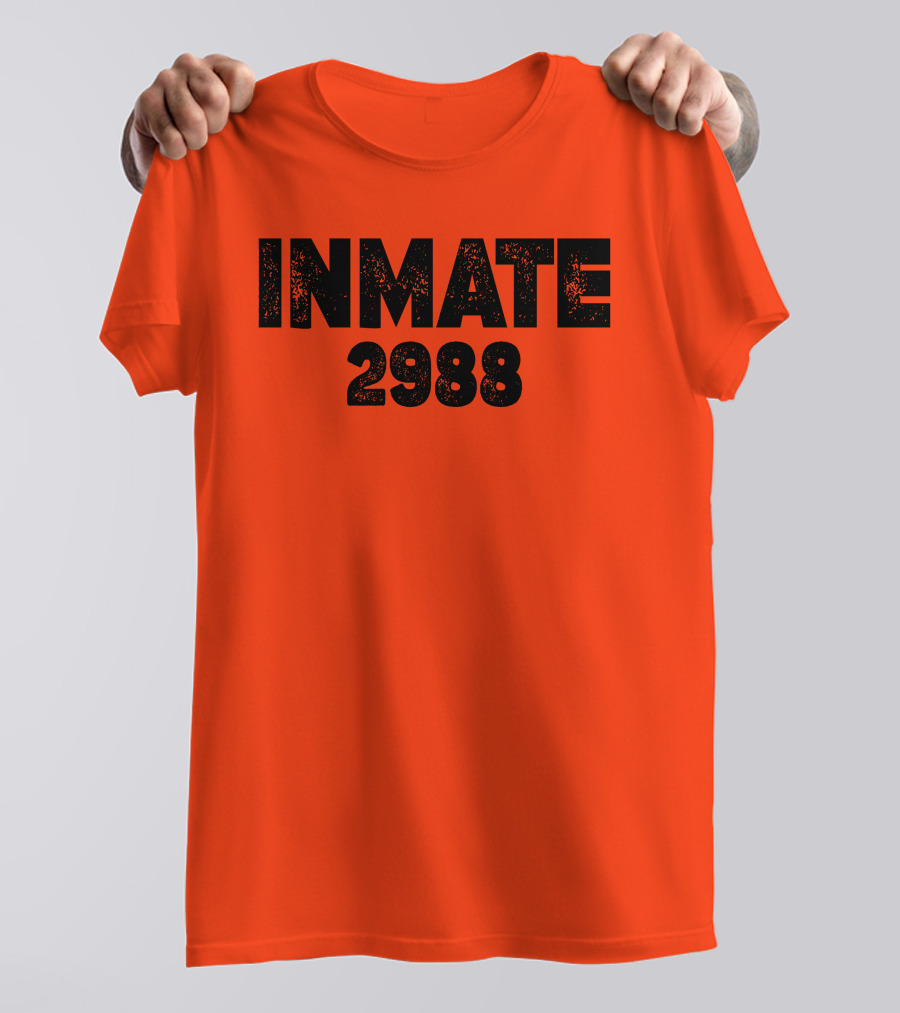 Inmate 2988 Boogie2988 Prison Number T-Shirt