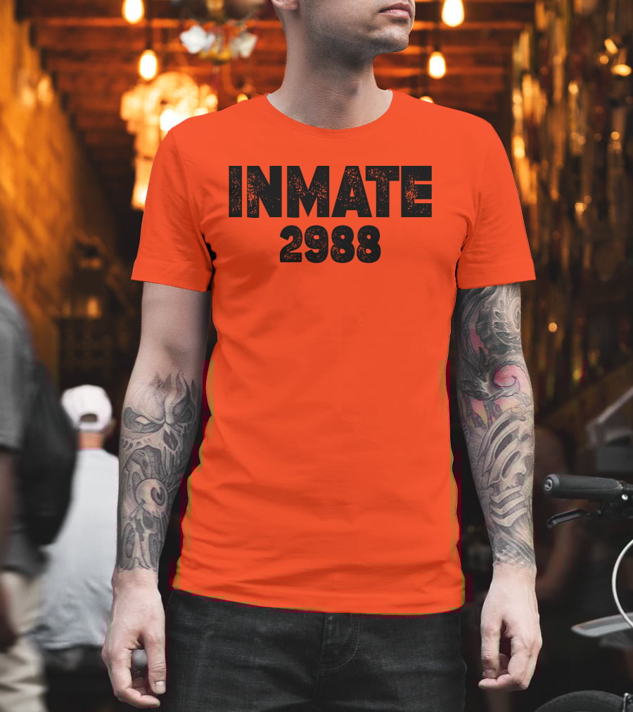 Inmate 2988 Boogie2988 Prison Number T-Shirt