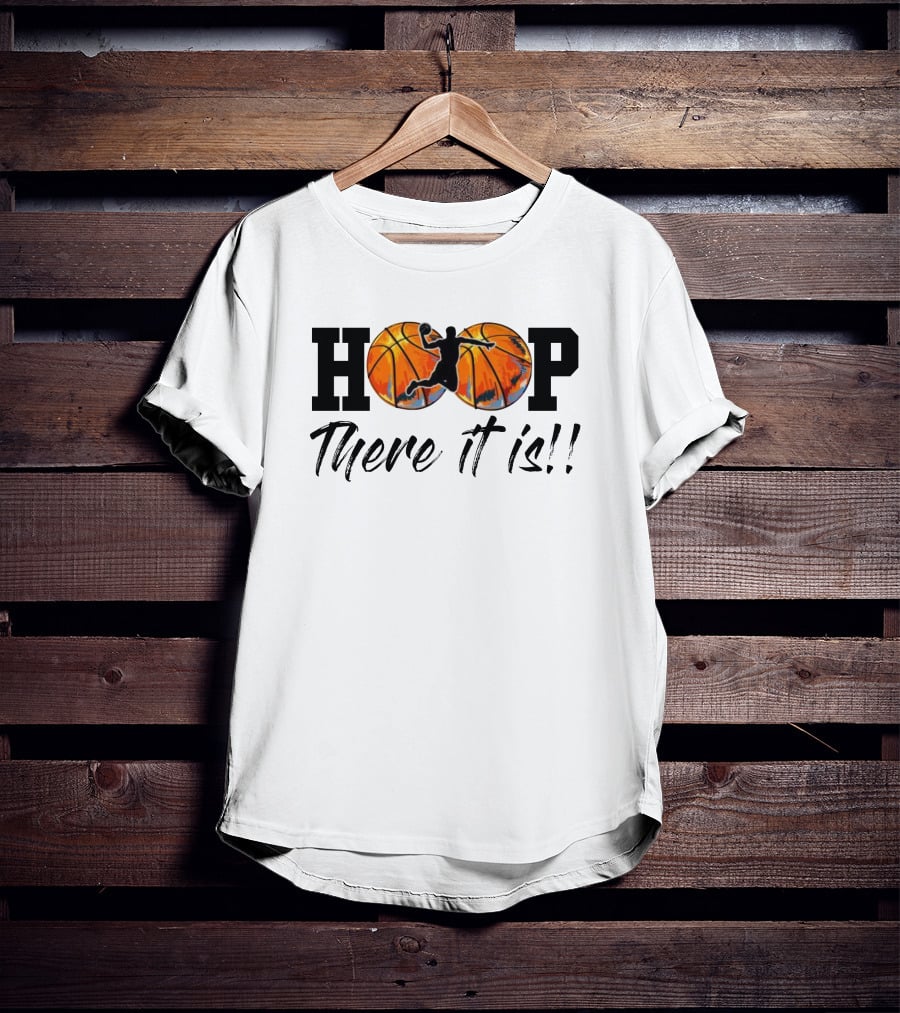 Madness Brackets HOOP There It Is Basketball T-Shirt