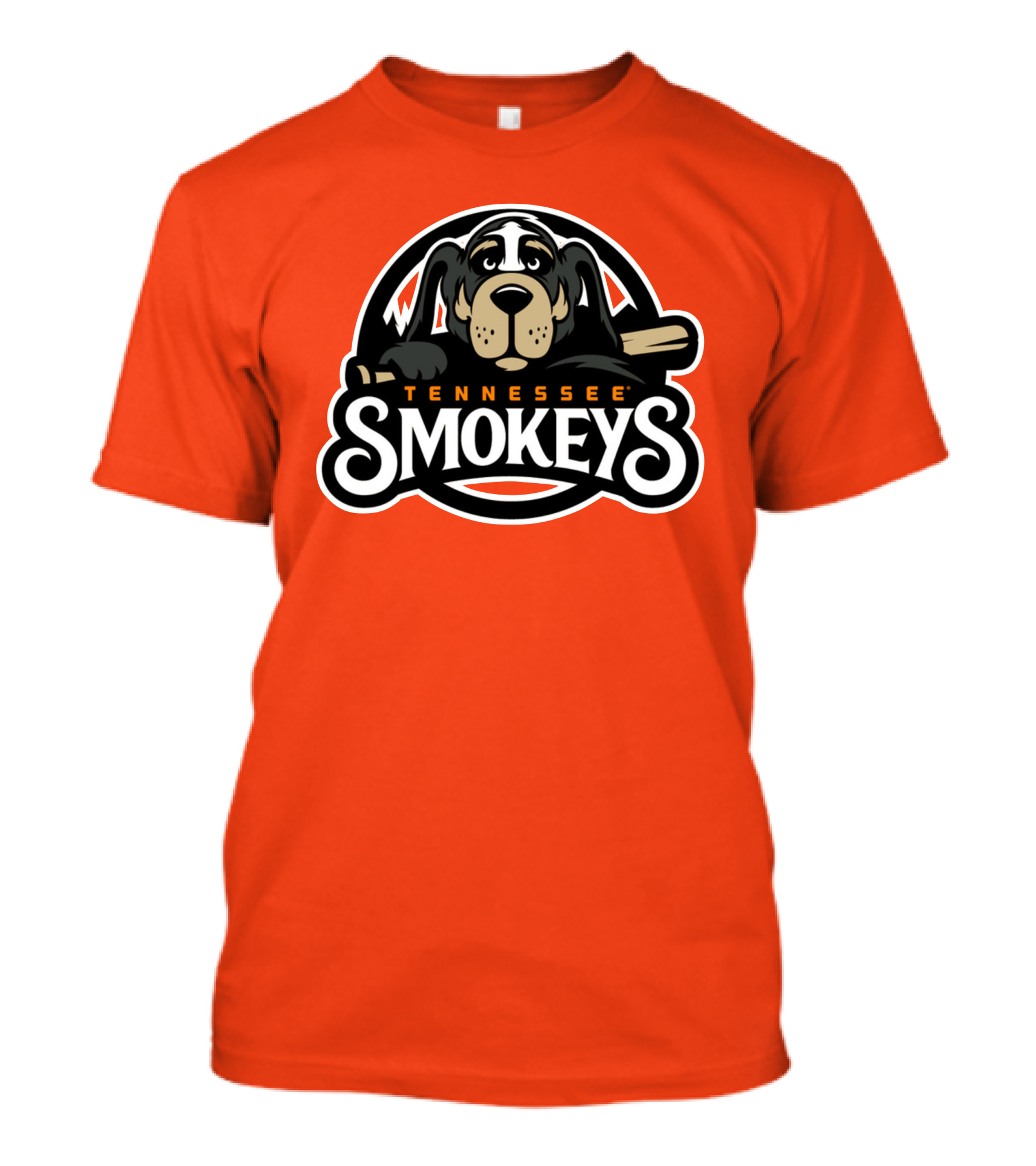 Tennessee Smokeys Baseball Team Mascot T-Shirt
