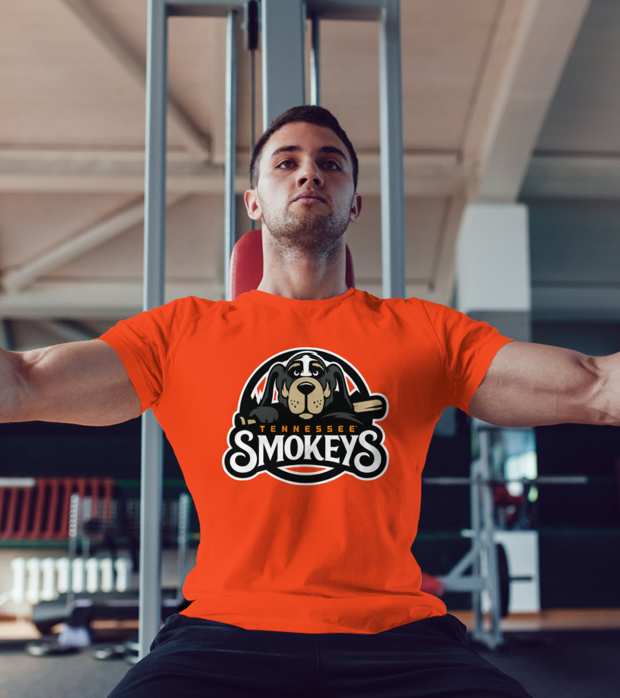 Tennessee Smokeys Baseball Team Mascot T-Shirt