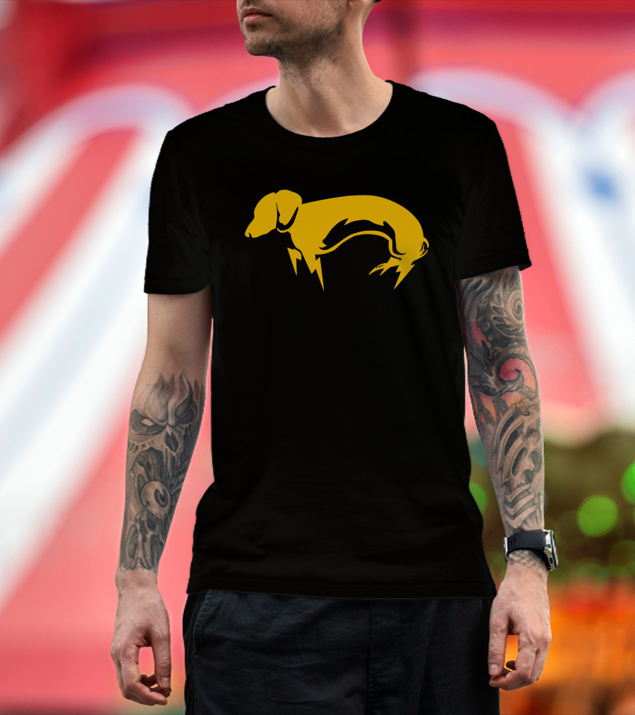 Porty Foxhound Yellow T-Shirt