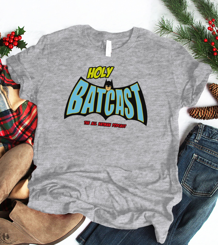 Holy Batcast The All Batman Podcast Classic Bat Emblem T-Shirt