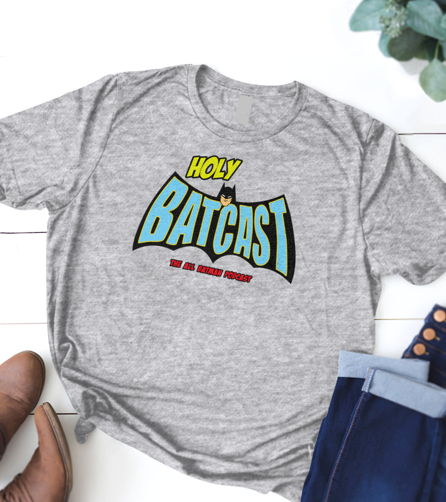Holy Batcast The All Batman Podcast Classic Bat Emblem T-Shirt