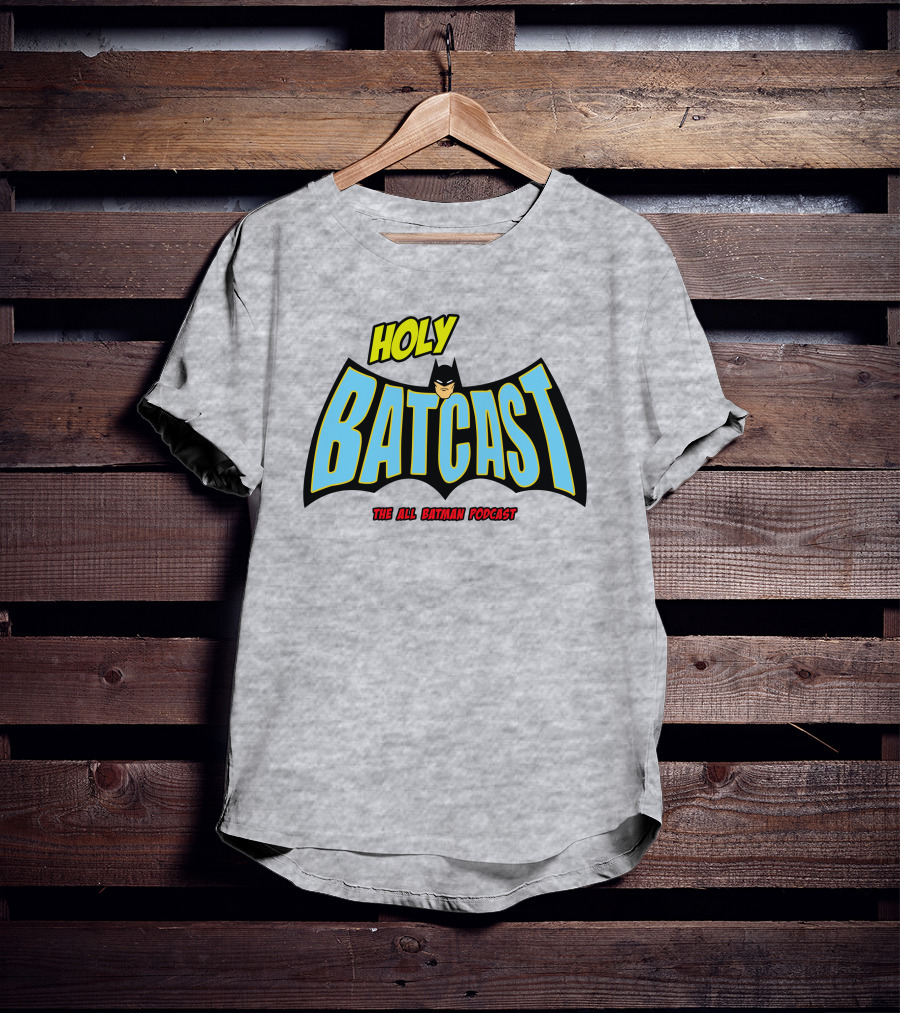 Holy Batcast The All Batman Podcast Classic Bat Emblem T-Shirt