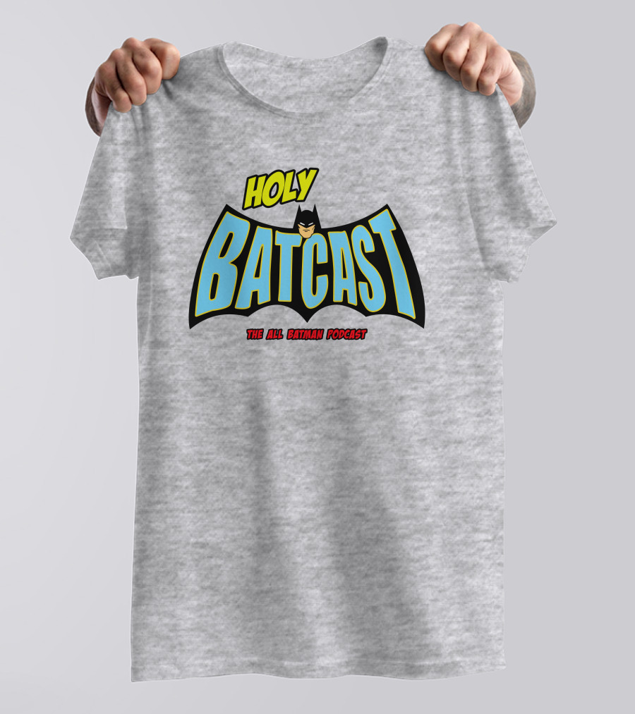 Holy Batcast The All Batman Podcast Classic Bat Emblem T-Shirt