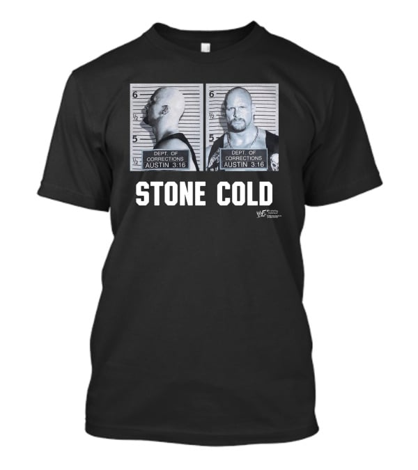 Dept Of Corrections Austin 3:16 Mugshot Stone Cold Steve Austin WWF Wrestling T-Shirt