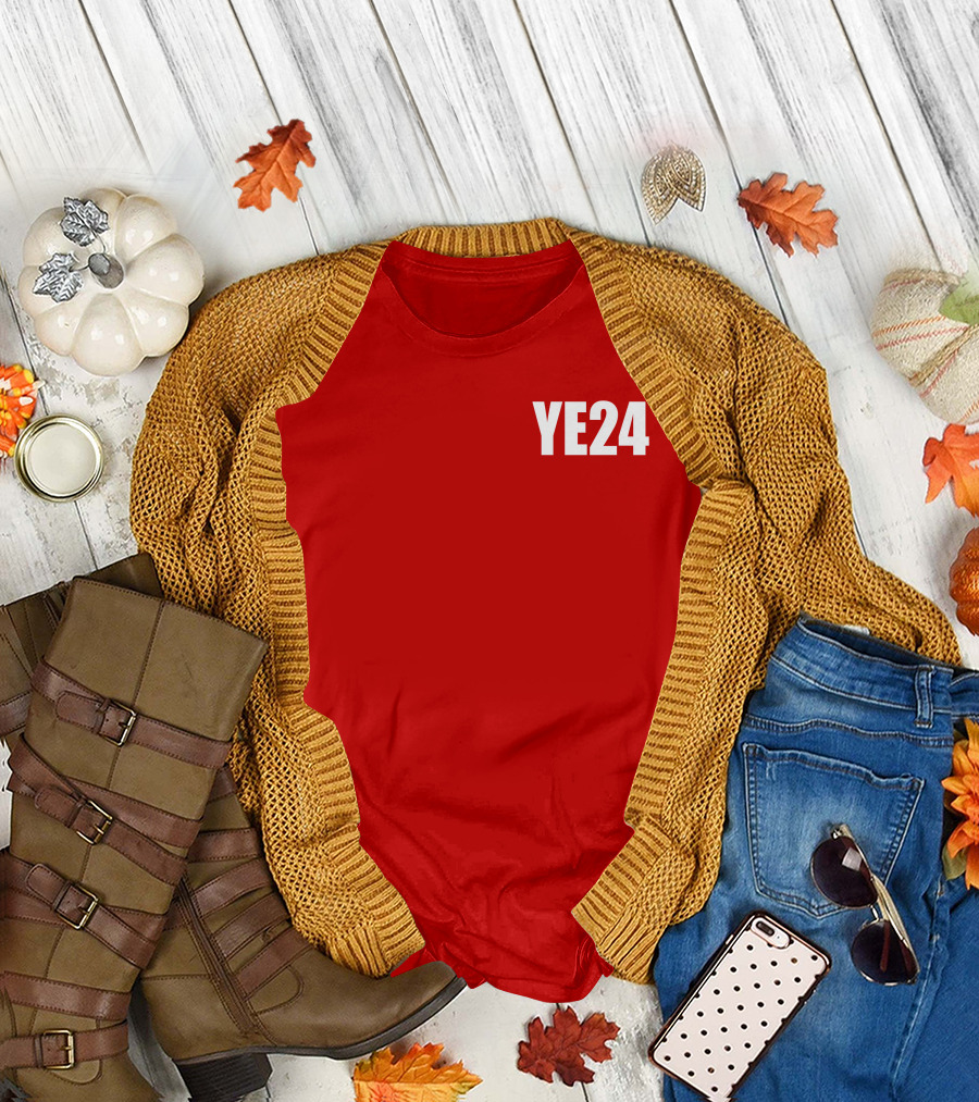 Ye24 Donda's Place Campaign Text White T-Shirt