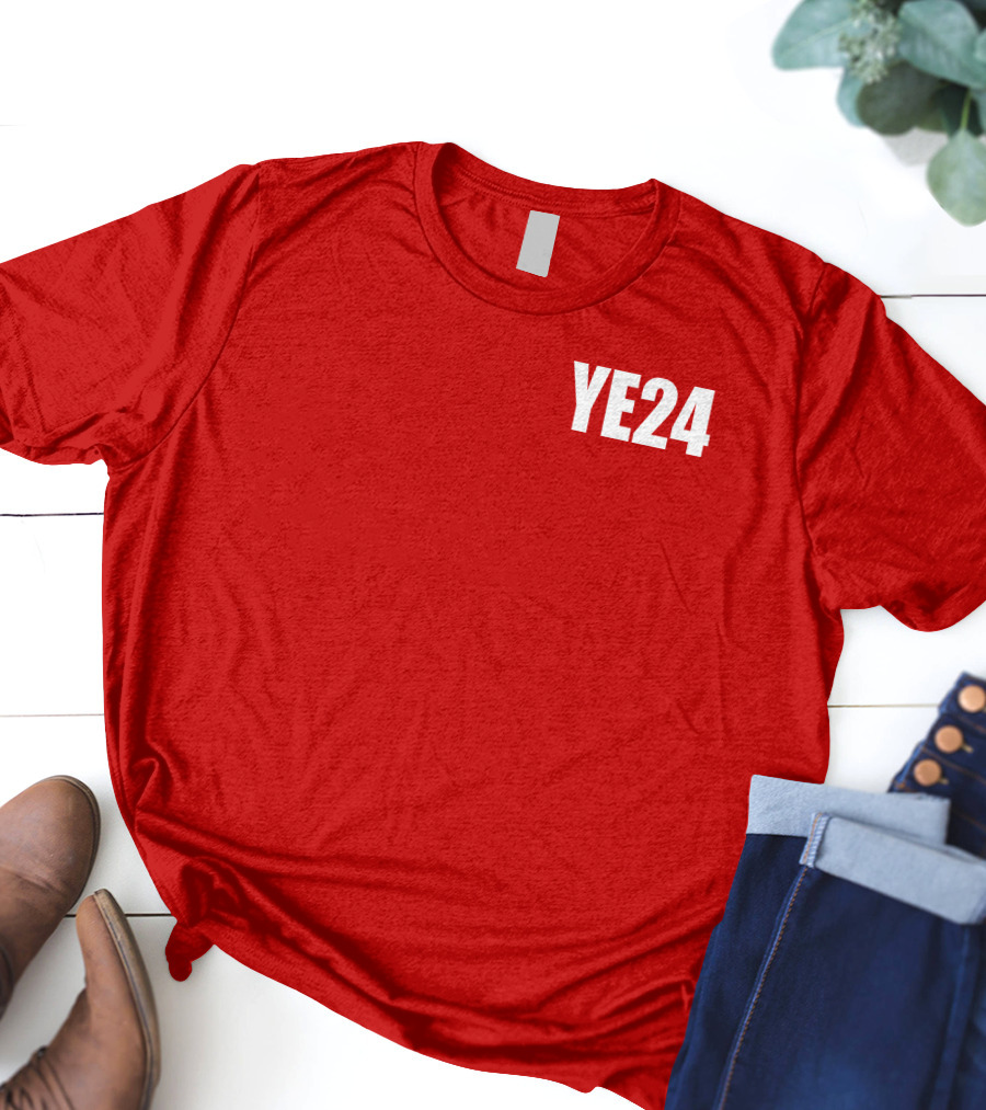 Ye24 Donda's Place Campaign Text White T-Shirt