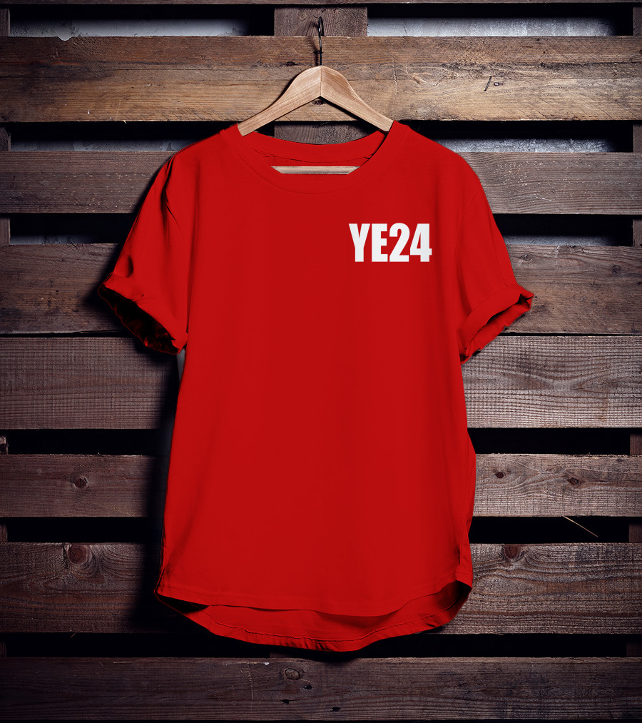Ye24 Donda's Place Campaign Text White T-Shirt