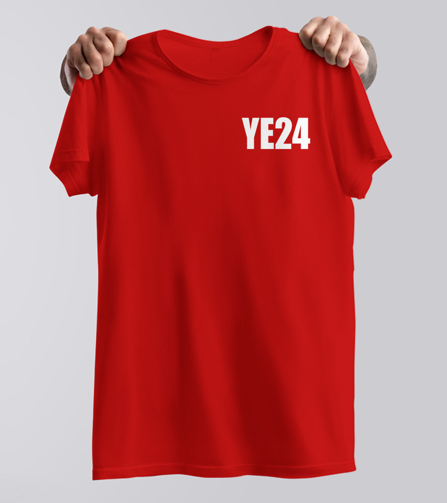 Ye24 Donda's Place Campaign Text White T-Shirt