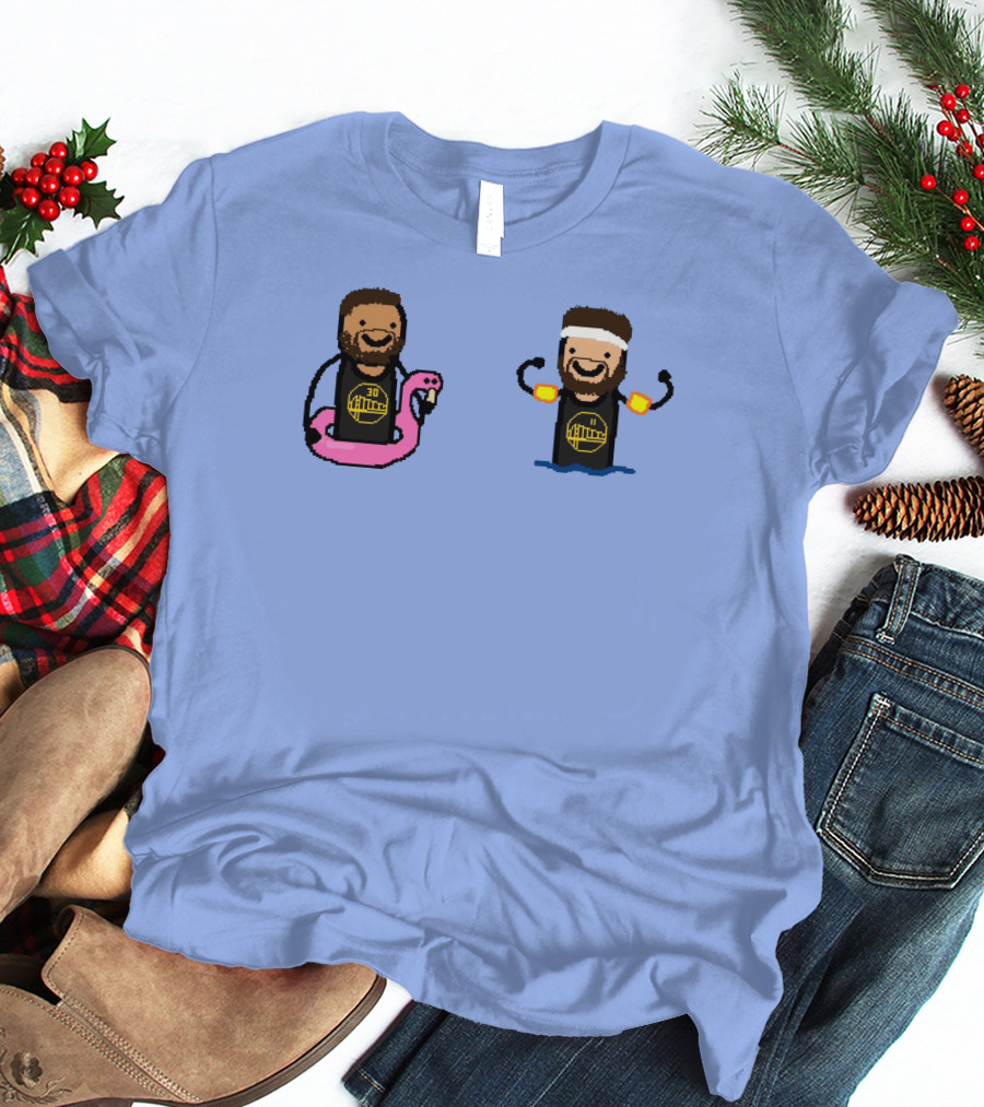 NBA Paint Splash Brothers Floating Fun 30 T-Shirt