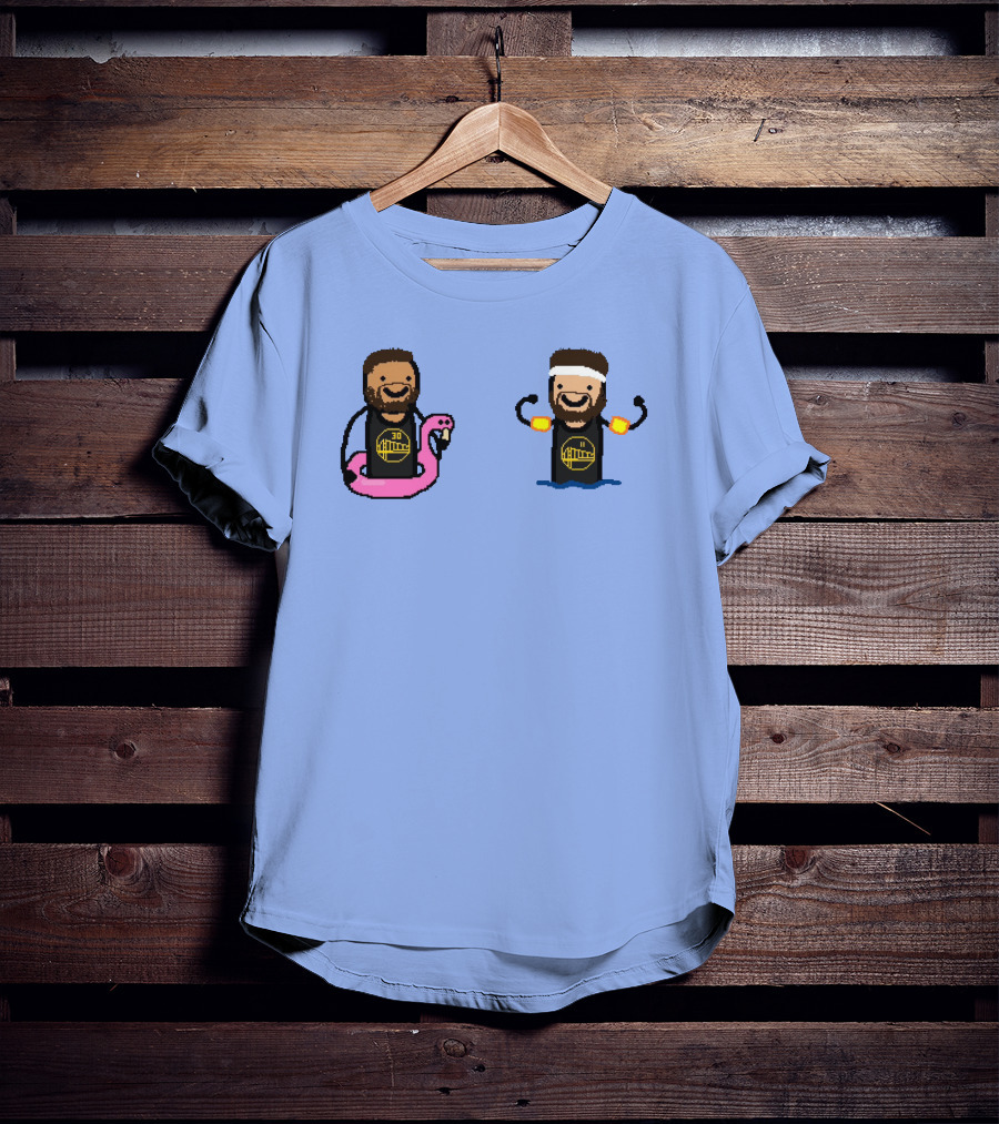 NBA Paint Splash Brothers Floating Fun 30 T-Shirt