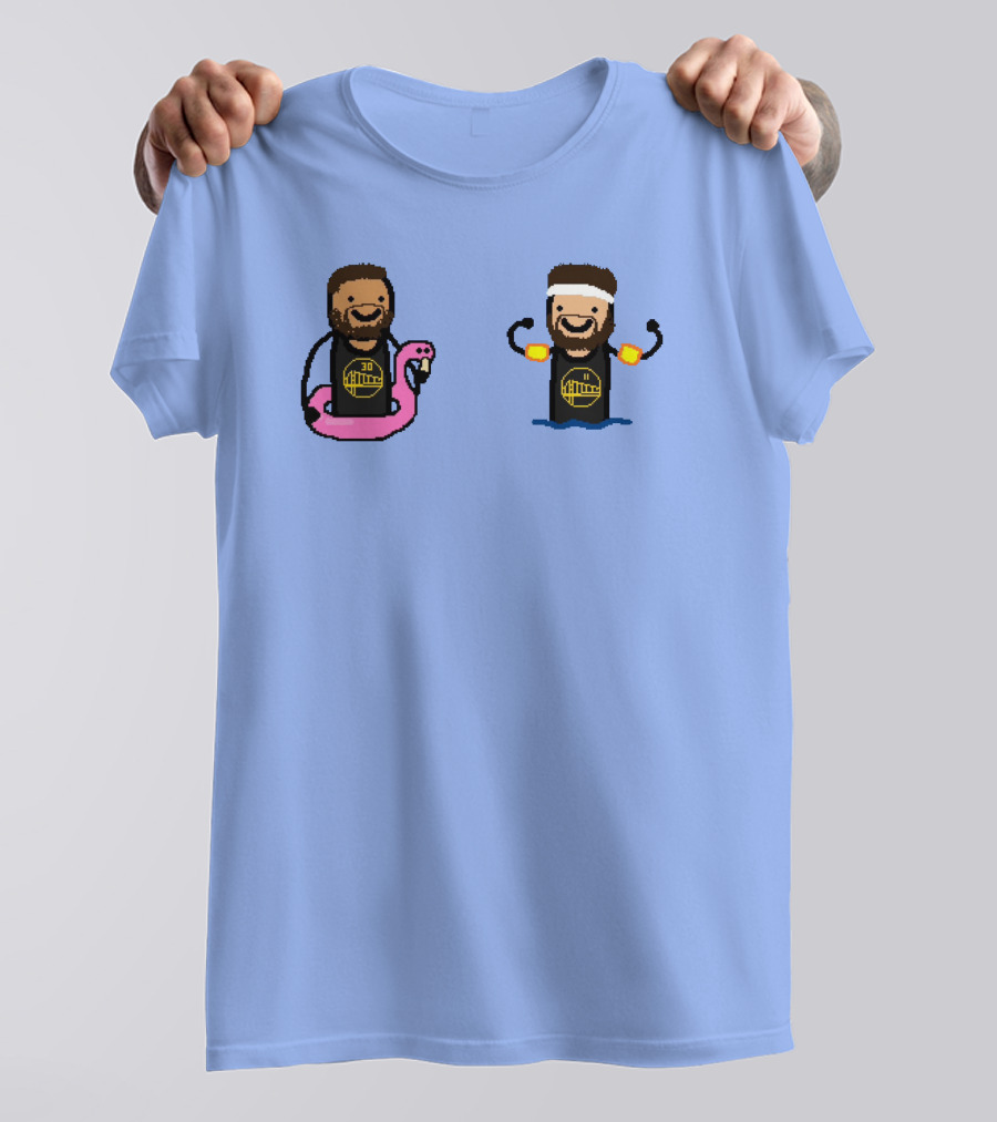 NBA Paint Splash Brothers Floating Fun 30 T-Shirt