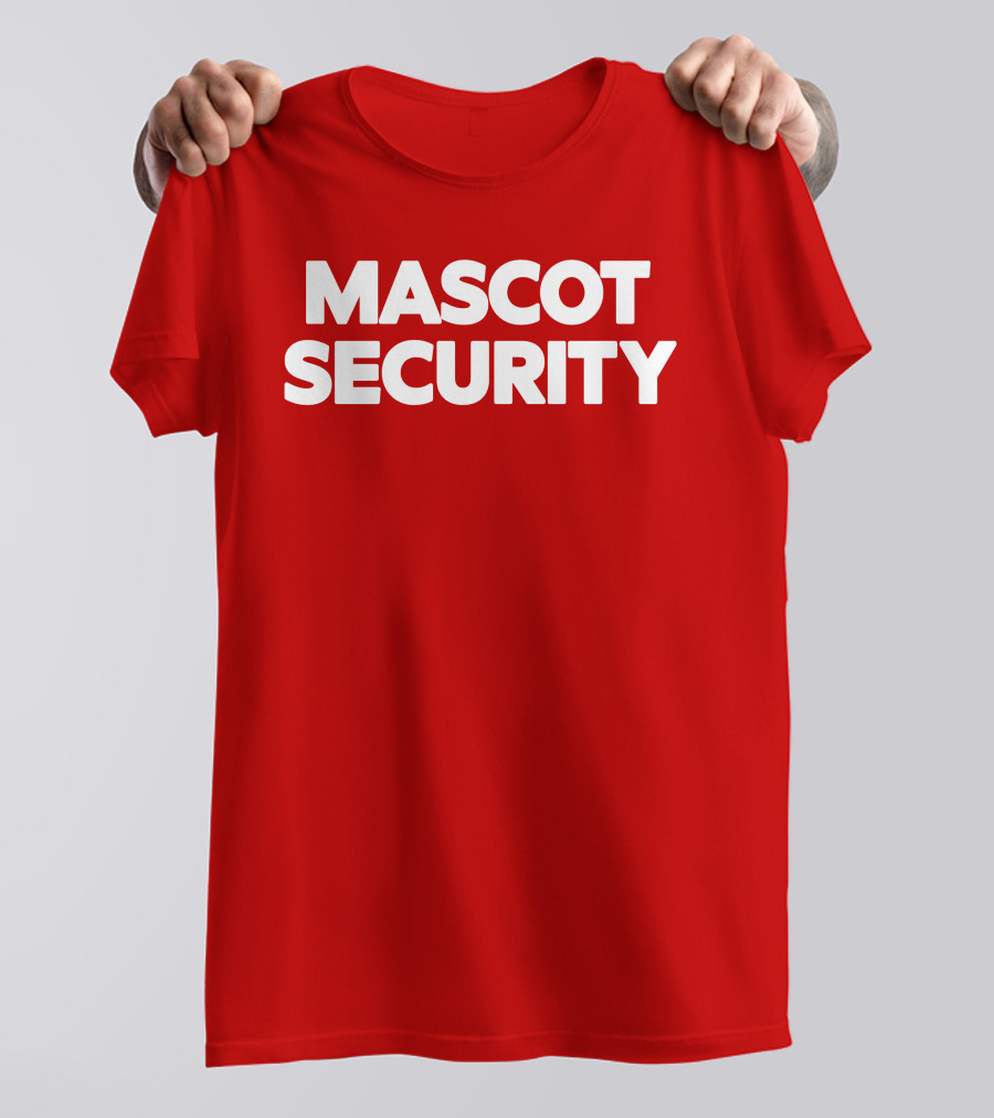 Mascot Security Team Uniform T-Shirt