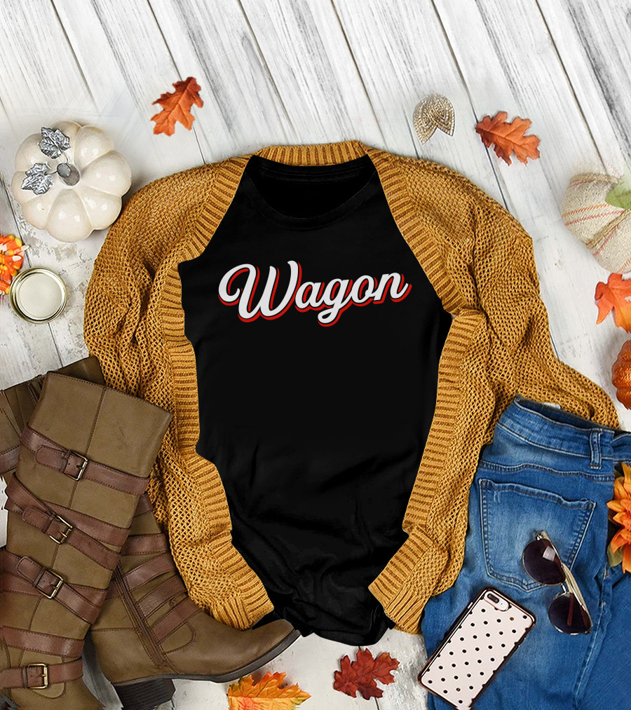 Paul Bissonnette Wagon Bold Script T-Shirt