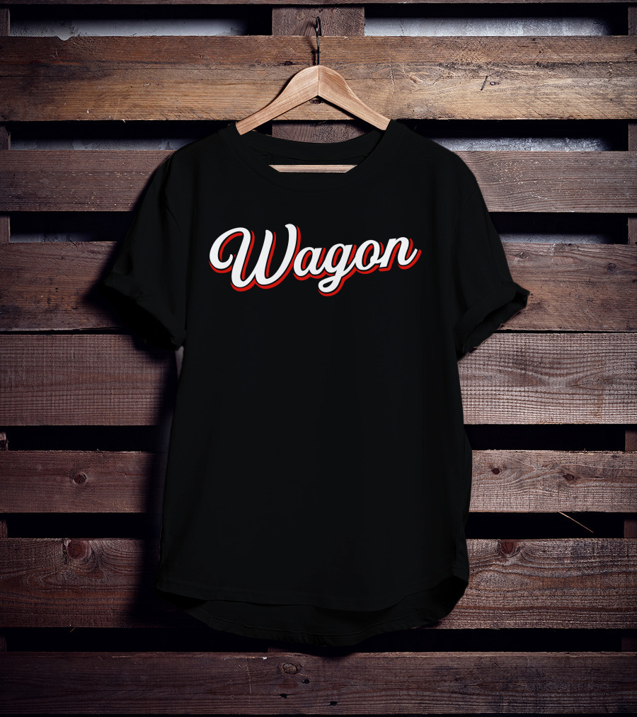 Paul Bissonnette Wagon Bold Script T-Shirt