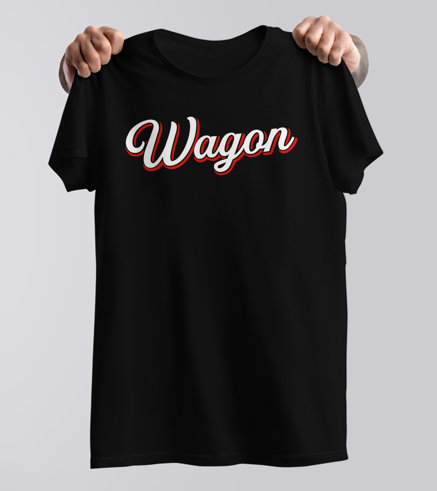 Paul Bissonnette Wagon Bold Script T-Shirt