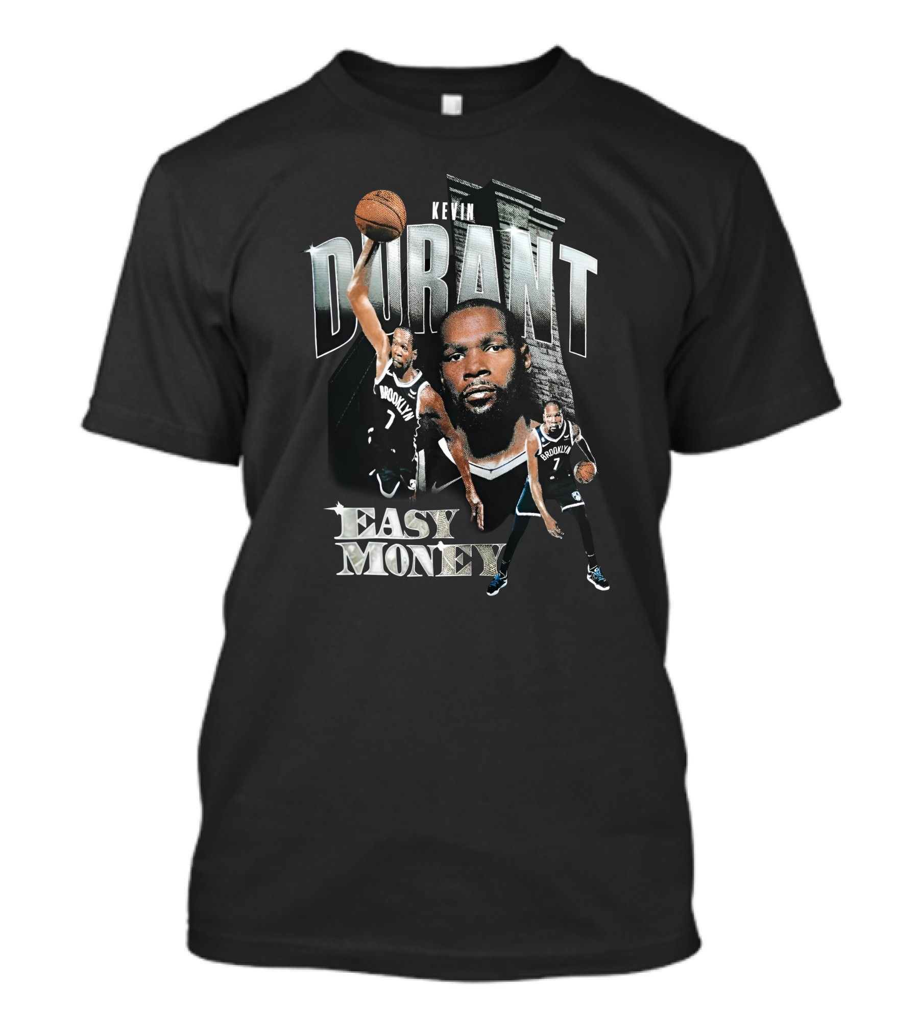 Kevin Durant Brooklyn Easy Money Basketball T-Shirt