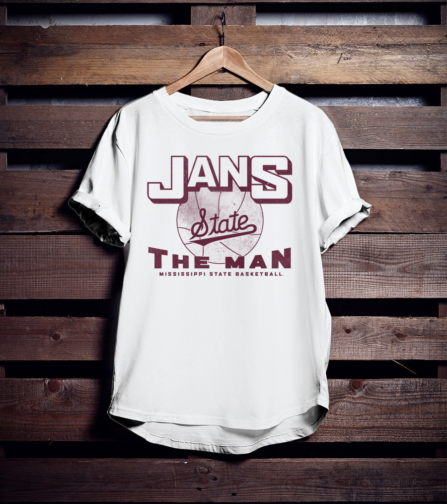 Jans State The Man Mississippi State Basketball T-Shirt