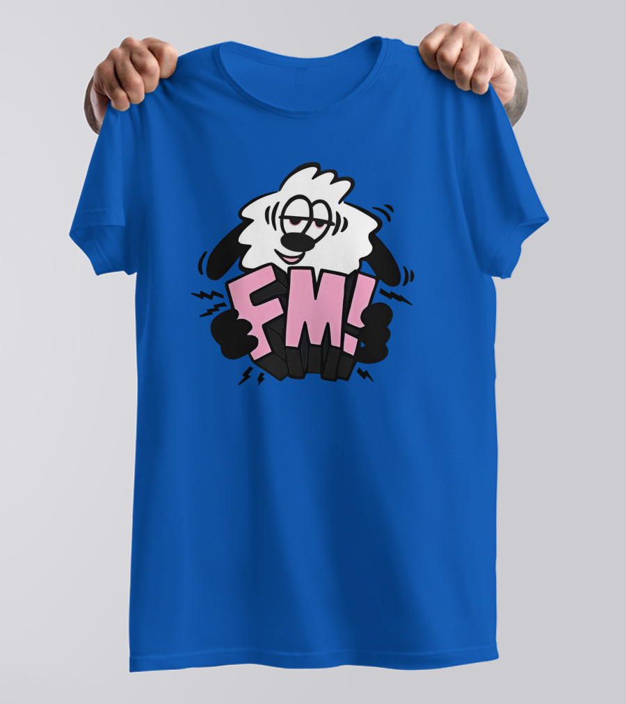 Vs X Verdy FM Cartoon Sheep Complex Con Blue T-Shirt