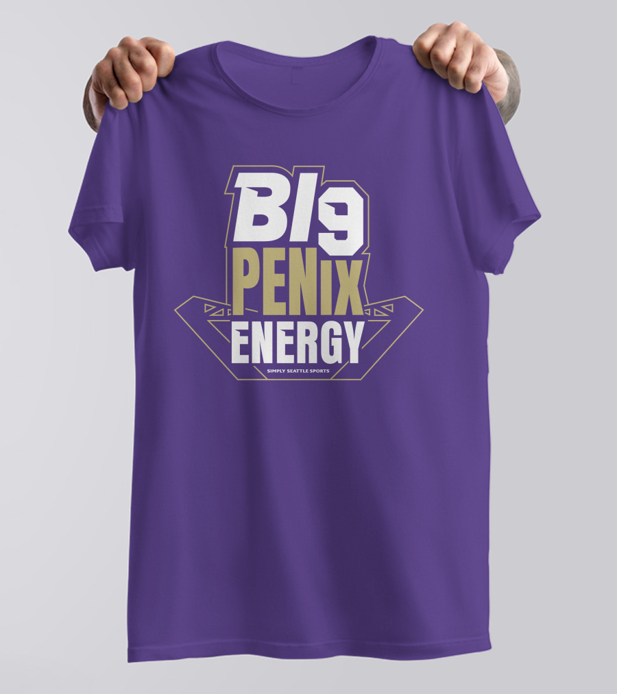 Big Penix Energy Simply Seattle Sports T-Shirt