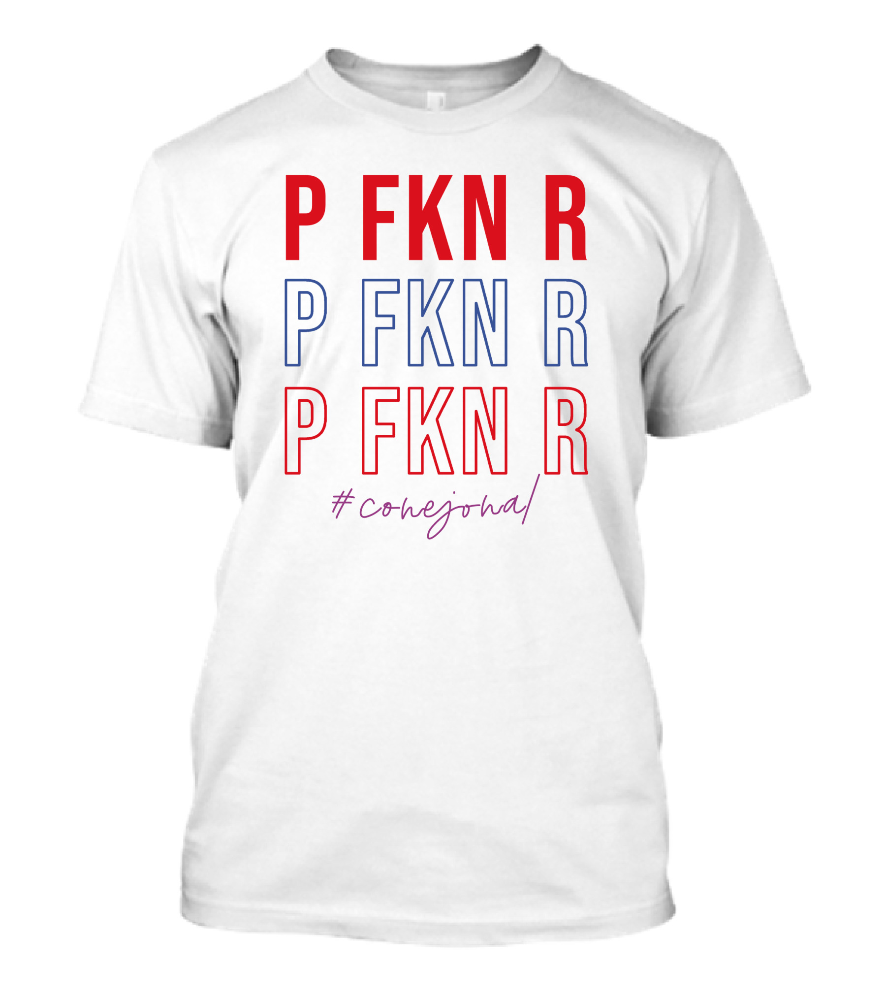 P Fkn R Bad Bunny #conejomal T-Shirt