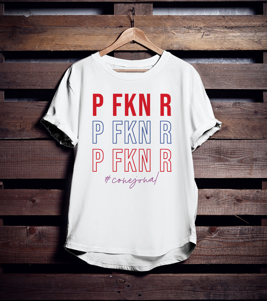P Fkn R Bad Bunny #conejomal T-Shirt
