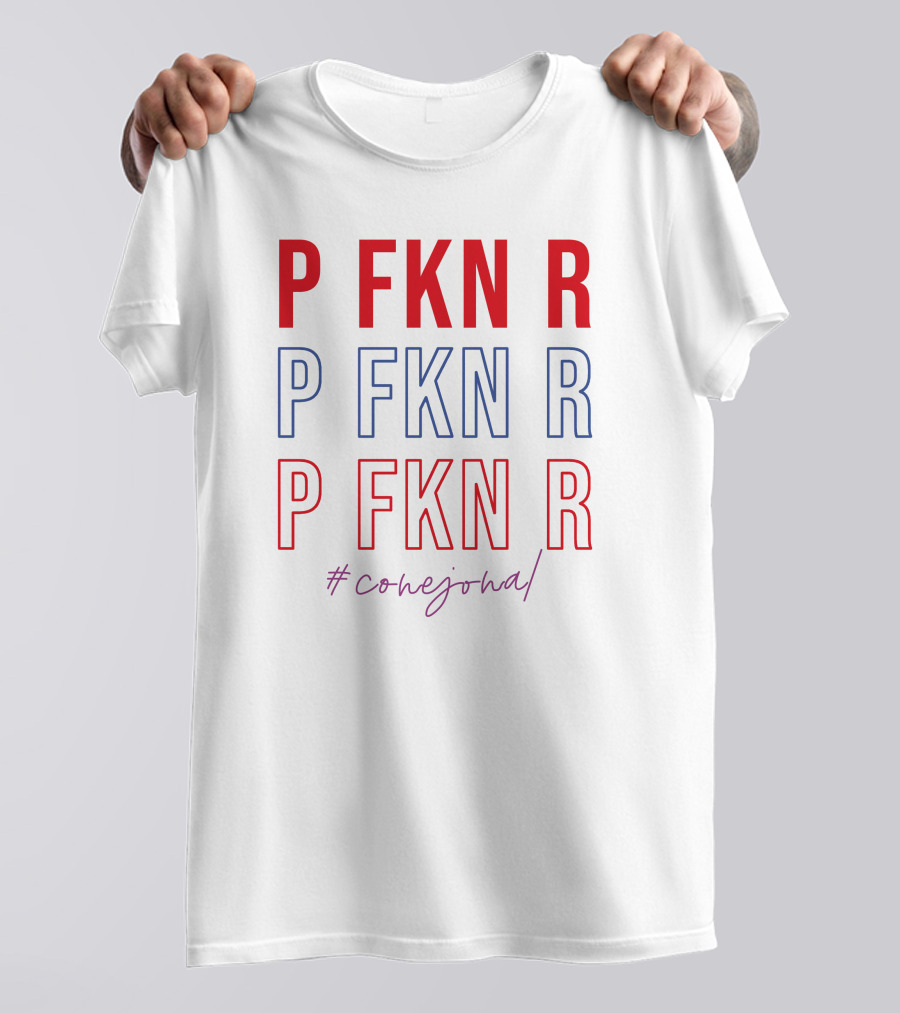 P Fkn R Bad Bunny #conejomal T-Shirt