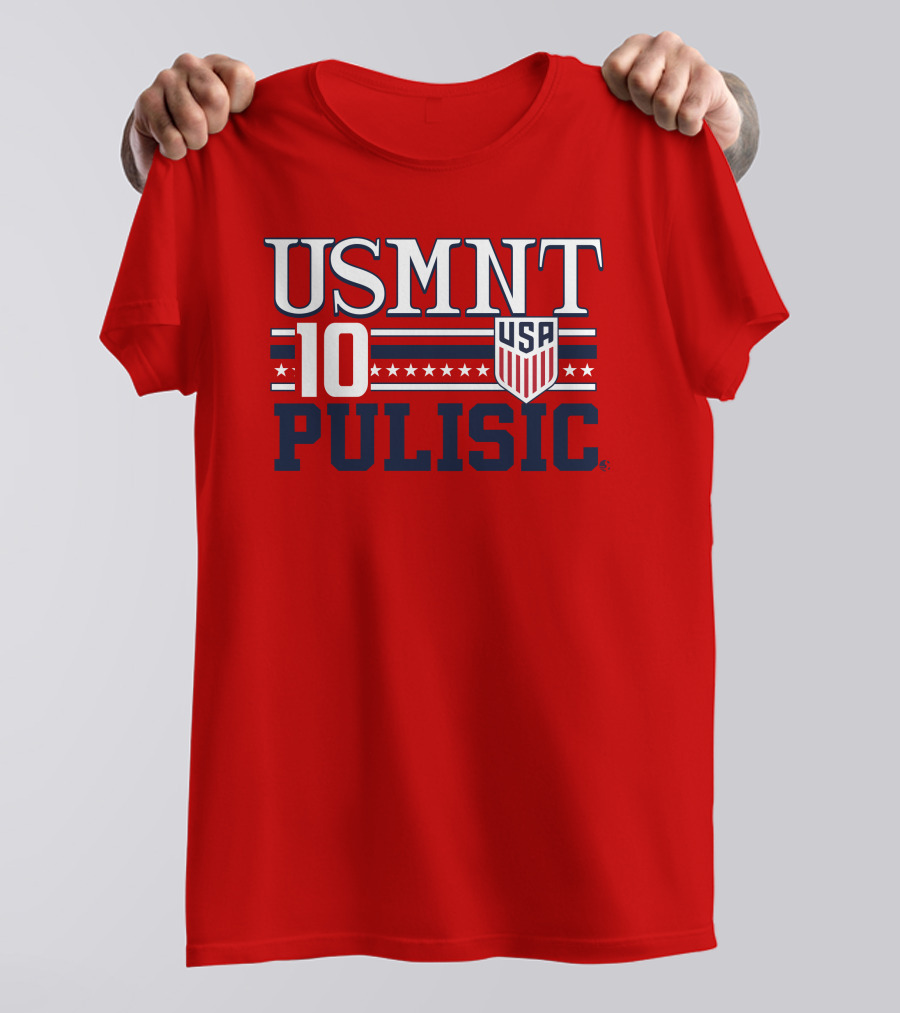 USMNT Pulisic 10 USA Soccer Stars T-Shirt