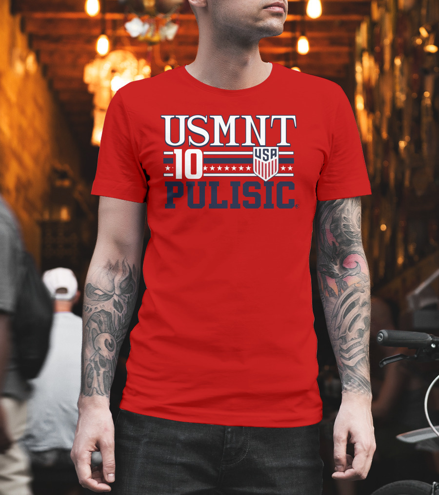 USMNT Pulisic 10 USA Soccer Stars T-Shirt